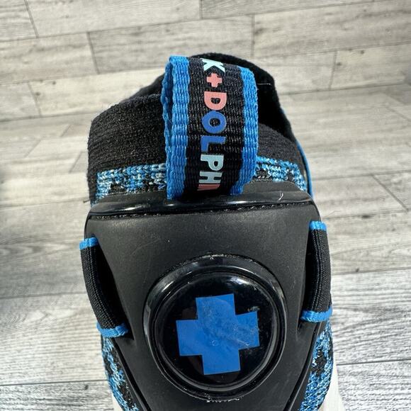 PUMA Men's 9 Ignite Evoknit Lo Sneakers Breathable Pink Dolphin EverTrack Blue - Picture 16 of 16